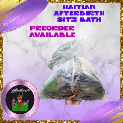 Haitian Postpartum Sitz Bath